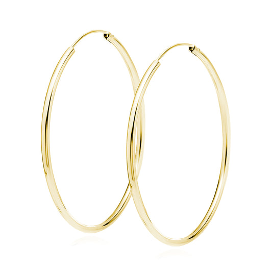 Hoop earrings 50 mm