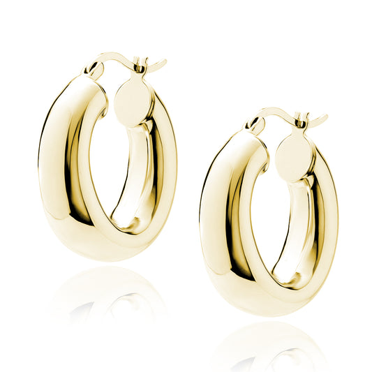 Gold-plated earrings