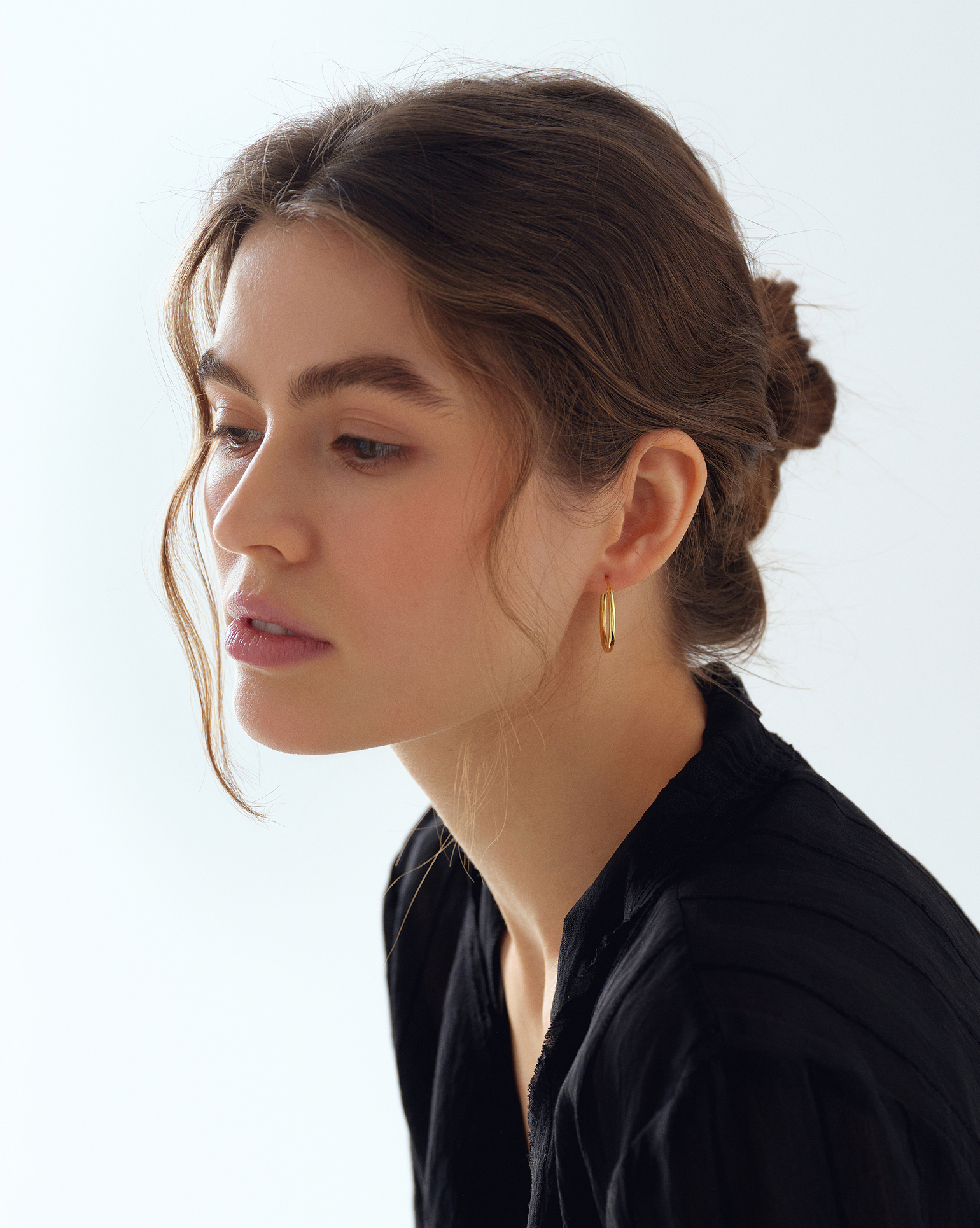 NOA SLIM HOOPS MEDIUM
