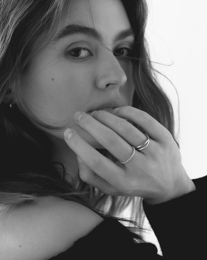 BARI RING SILVER