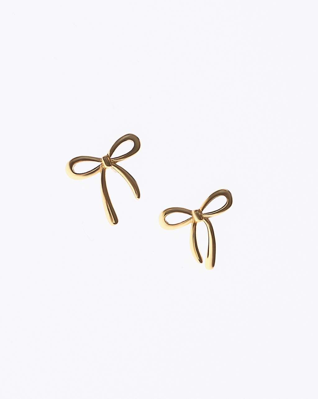 BELLA BOWS STUDS GOLD