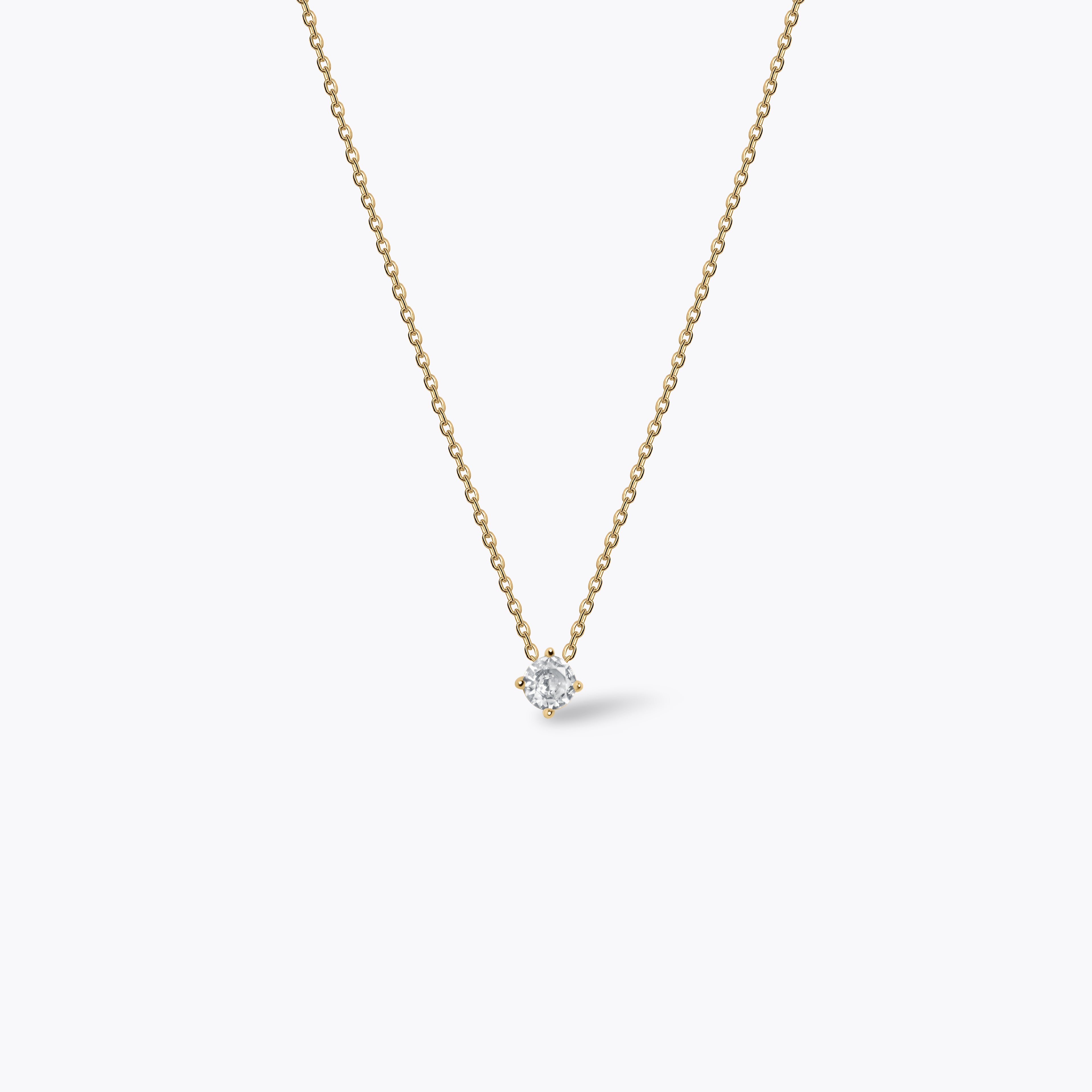 Iris Necklace Gold