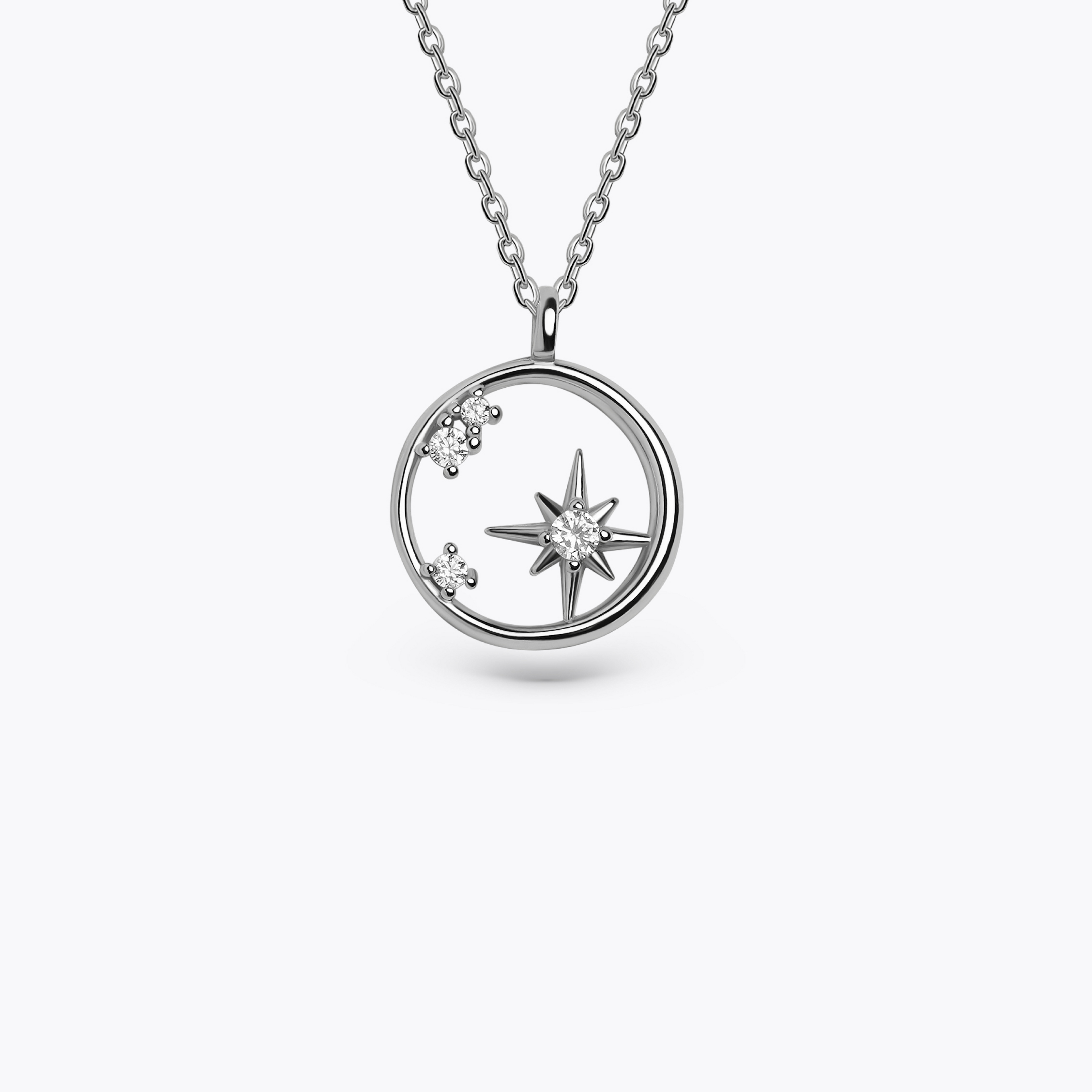 Lyra Necklace Silver